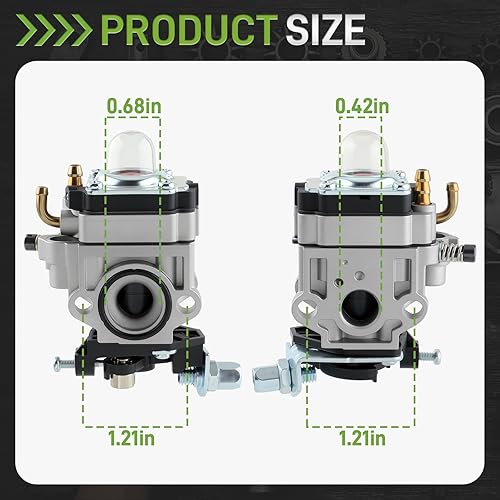 Miniatura 4 de Carburador WYK-186 con kit de afinación para Shindaiwa 81742 AH242 AHS242 C242 T242X T242 LE242 para Echo PB260L HCA260 HCA261 PE260 PE261 PPT260