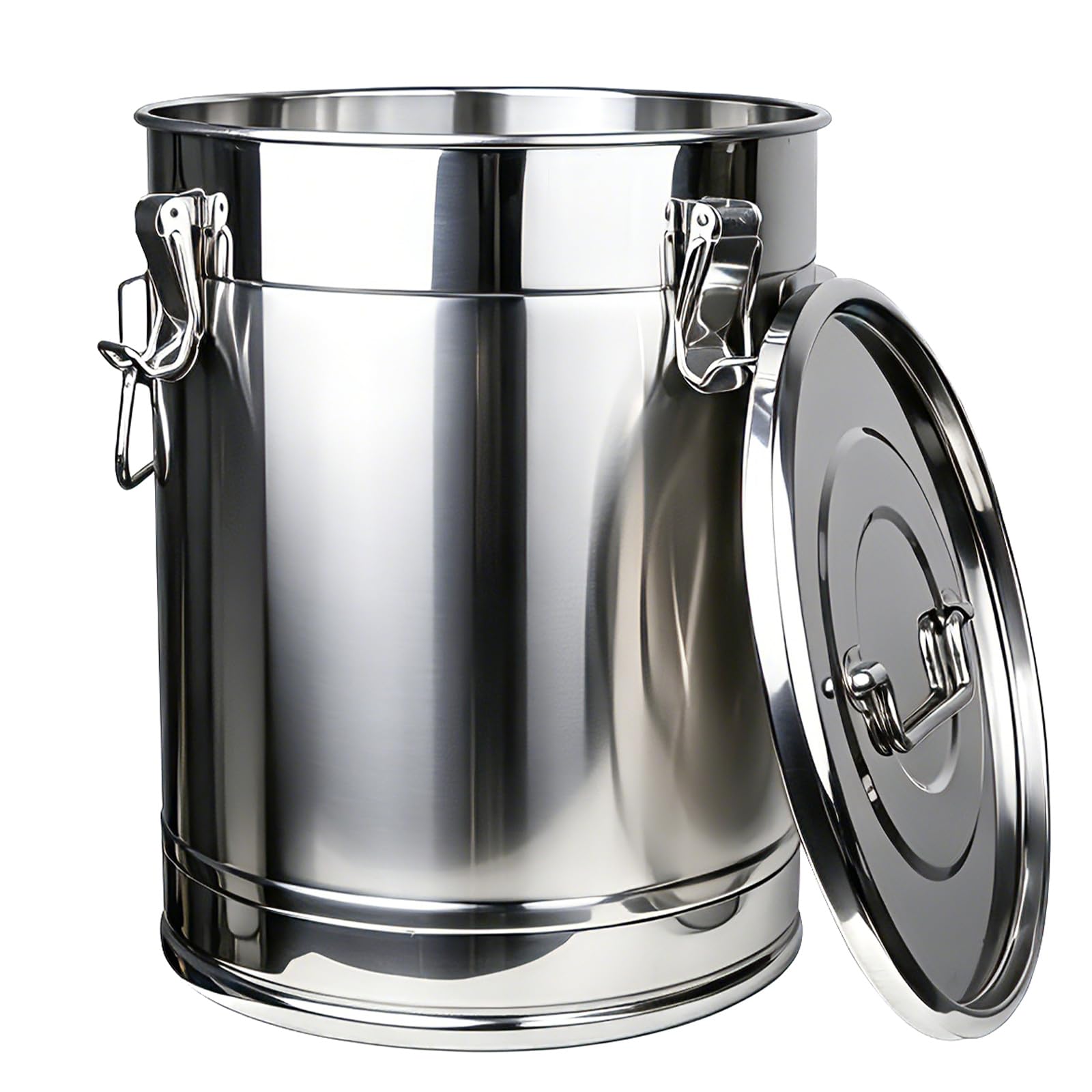 View 1 of [DAMAGED] ZHINVivere HomeLike 25L Stainless Steel Rice Container