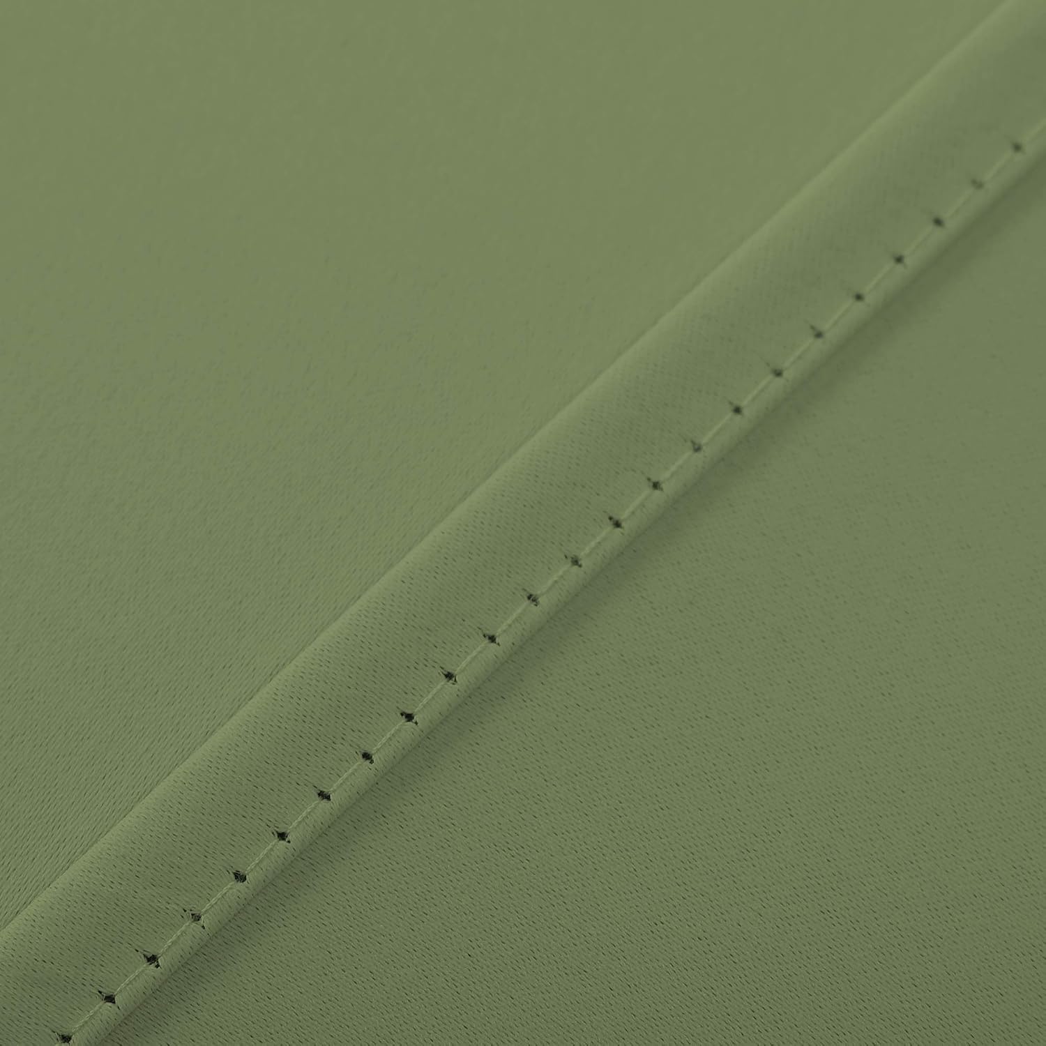 Sage Green Valances For Kitchen 1 Panel Darkening Solid Blackout Valance Curtains For Loft and Nursery Window With Rod Pocket 18 Inch Length For Girls Boys Bedroom Small Window 42 X 18 Inches