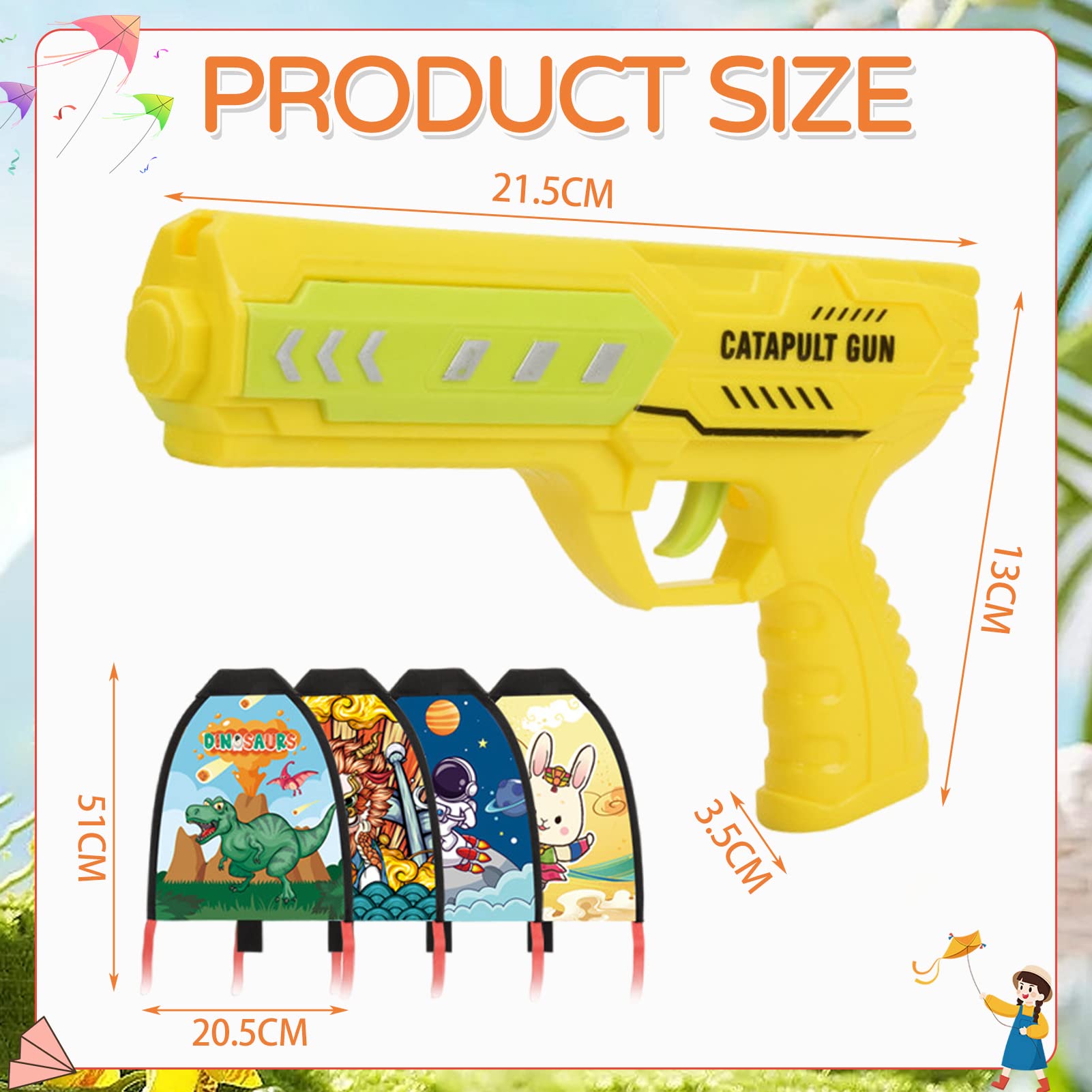 Amazon.co.jp: GIZMAC カイトランチャーおもちゃ 2023年登場 カイト