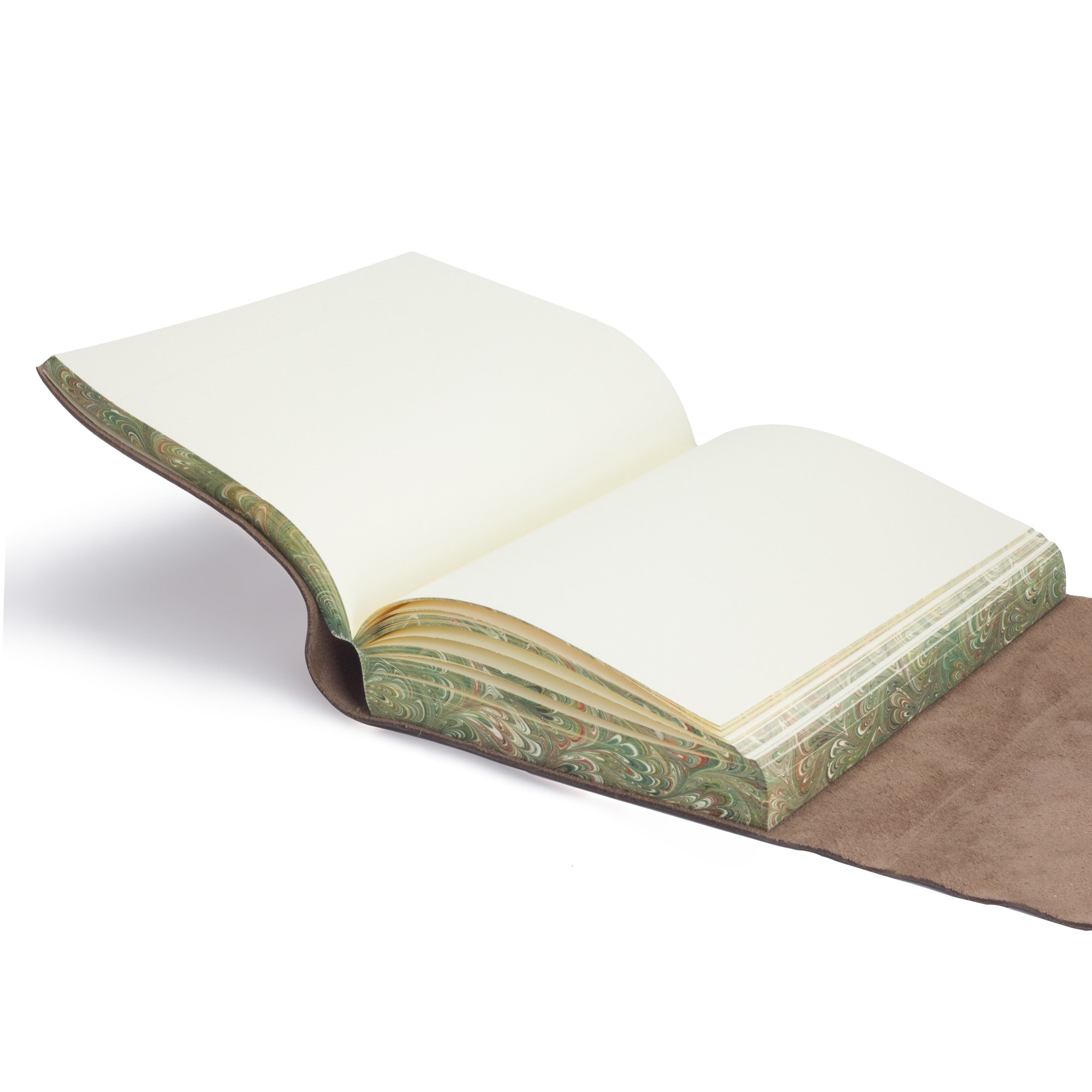 Belcraft Venezia Romantica Diario/Taccuino in Pelle, Regalo Uomo, Regalo Laurea, Regalo Papà, Regalo Compleanno, Realizzato a mano da Artigiani Toscani, Include Scatola Regalo, A5 (15x21 cm) Marrone