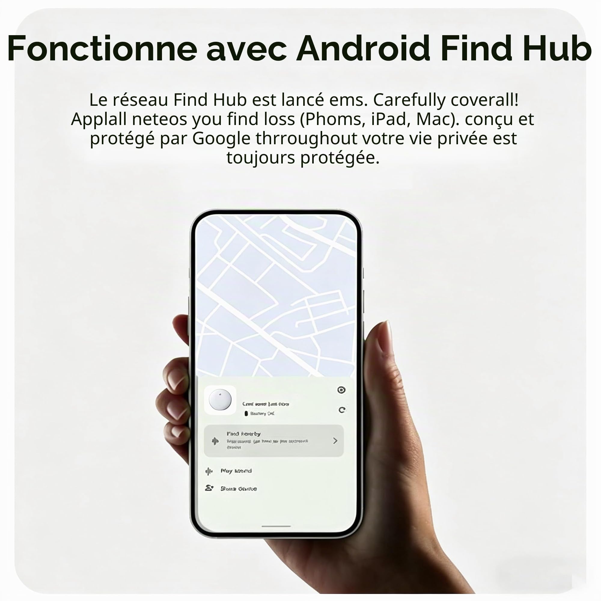 Vitivie GP90 - Tracker GPS précis sans abonnement (Apple)