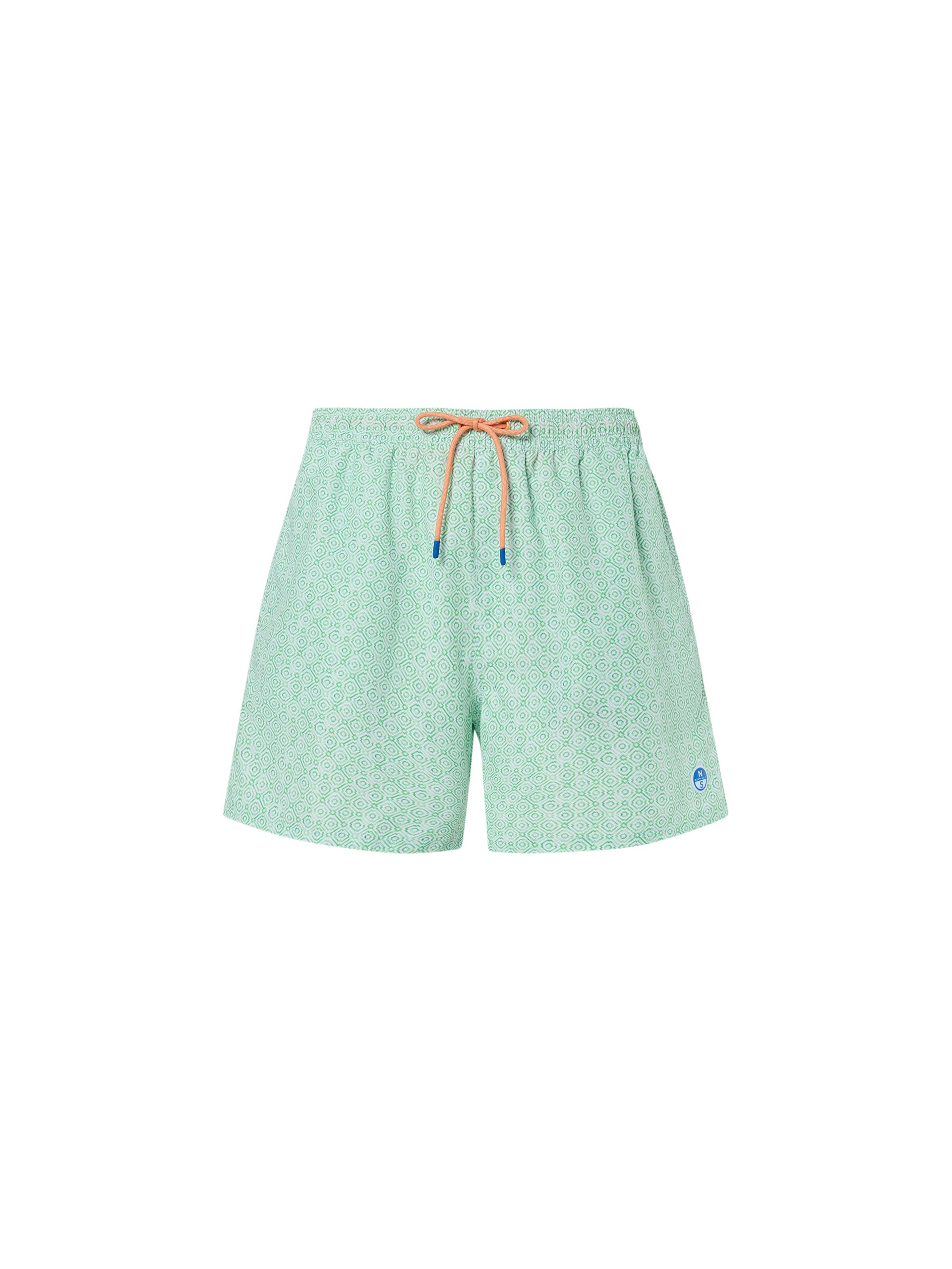NORTH SAILS Boxer Mare Uomo in Poliestere Riciclato con Stampa Grafica Ironica
