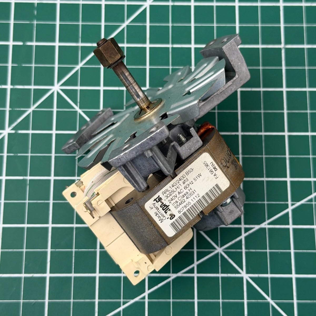 Replacement for Wolf Wall Oven Fan 807855#Used # Test