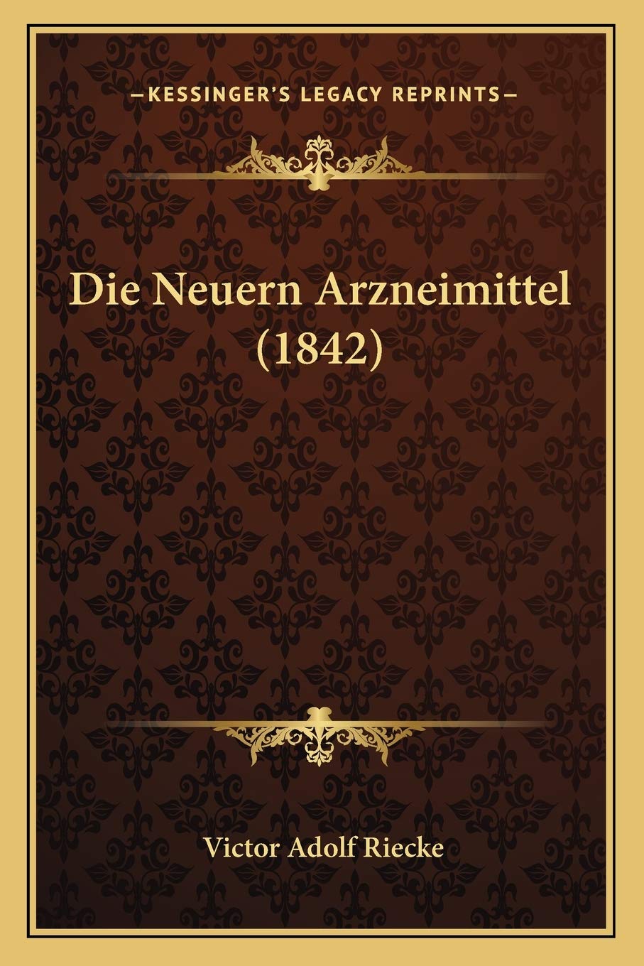 Die Neuern Arzneimittel (1842)