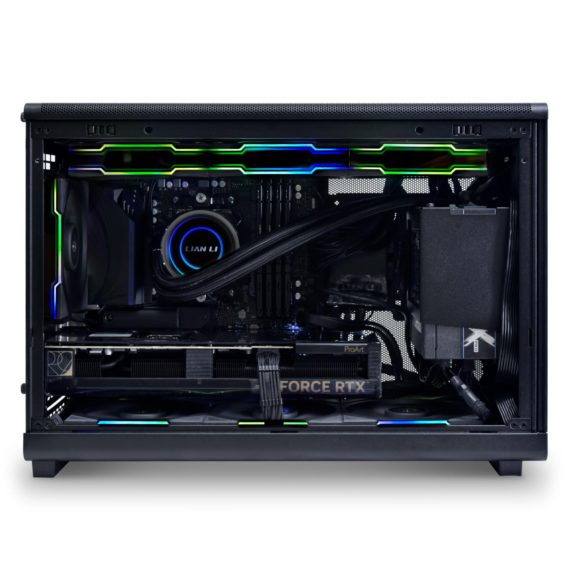 Amazon | LIANLI コンパクトPCケース A3-mATX-WDG Black 木製