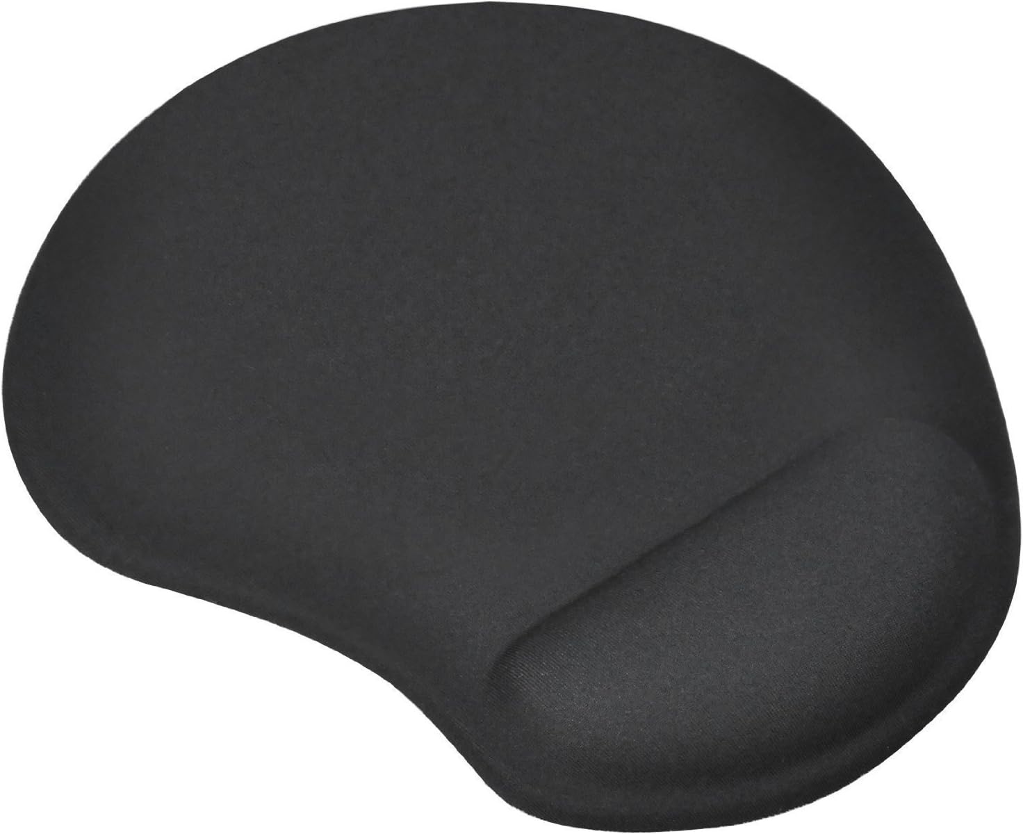 Gel Mousepad with Wrist Support for Office Mouse (Black)
