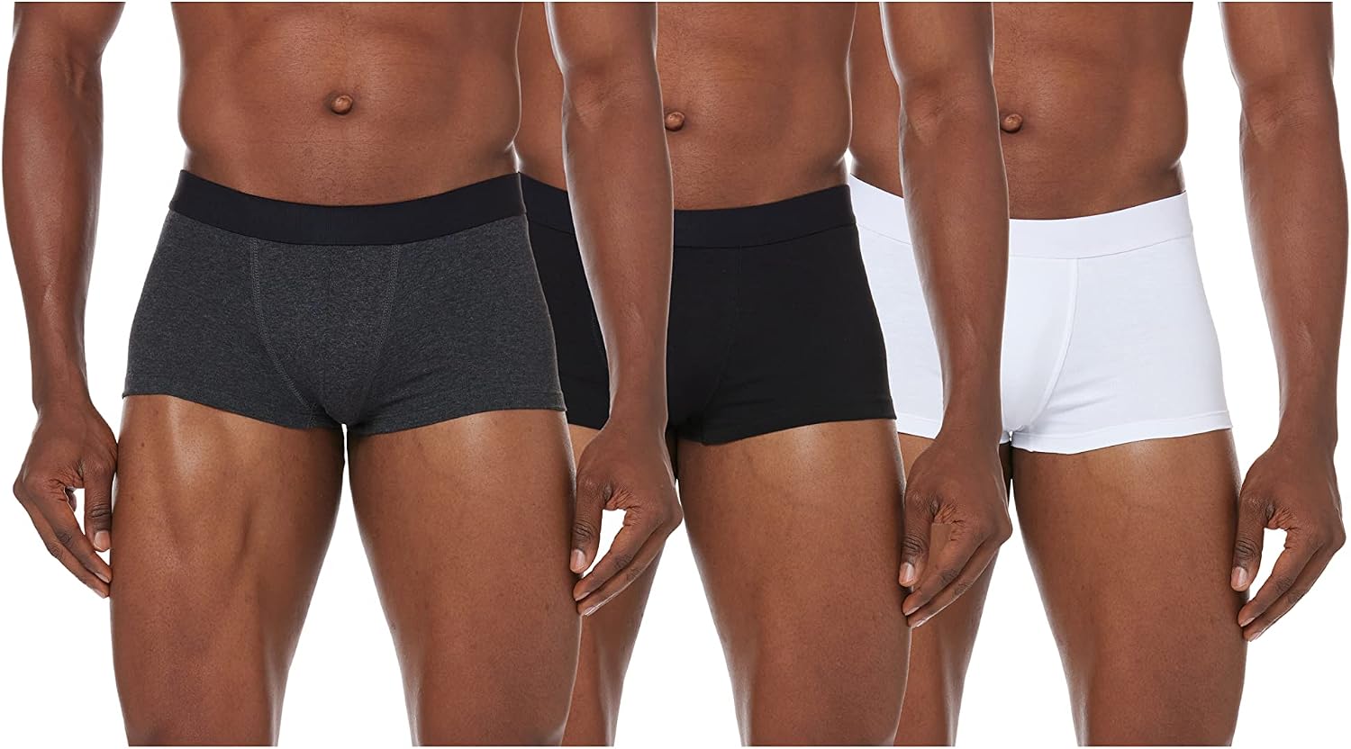 KO:LN Men's Pack Of 3 Trunks