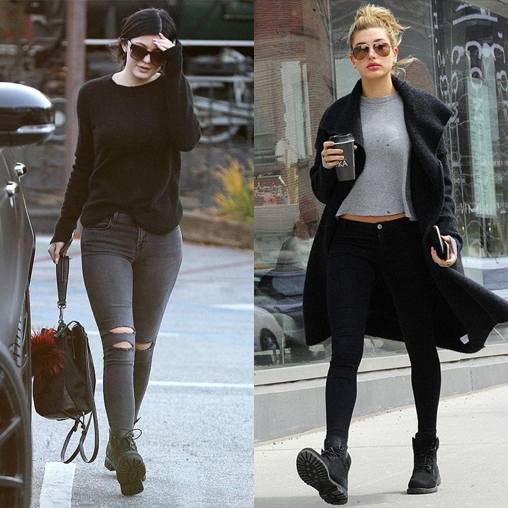 Women's Work Boots Hiking - Waterproof Outdoor Construction Motorcycle Combat - Image 2