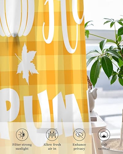 Miniatura 31 de Cortinas traslúcidas color verde azulado de 84 pulgadas de largo, juego de 2 paneles de cortinas para cocina, dormitorio, sala de estar, pasillo