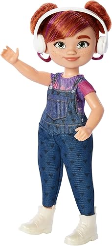 Mattel Karma's World Switch - Muñeca con accesorio para auriculares, pelo rojo y ojos azules