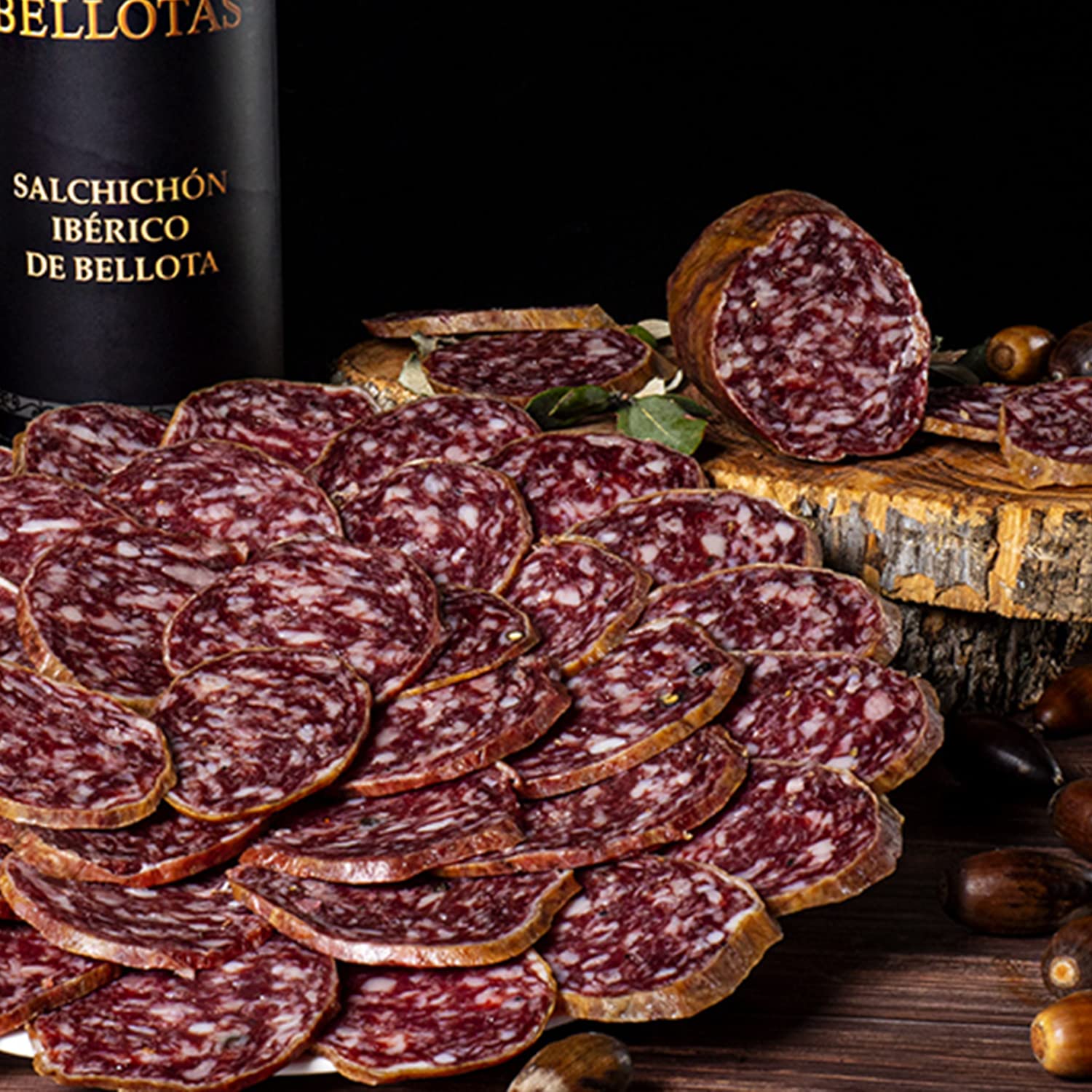 Salchichón 7 BELLOTAS | Salchichón de Bellota 100% Ibérico | Salchichón ibérico Cular Bellota
