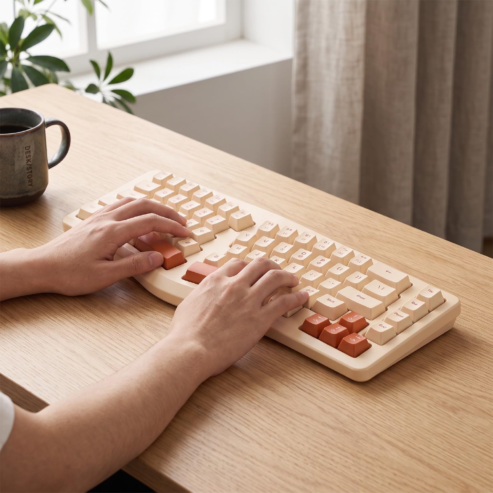 Sxhlseller Tastiera Ergonomica Split con Illuminazione RGB