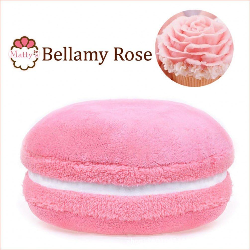 French Macaron Solid Series Pillow, Cushion -Bellamy Rose