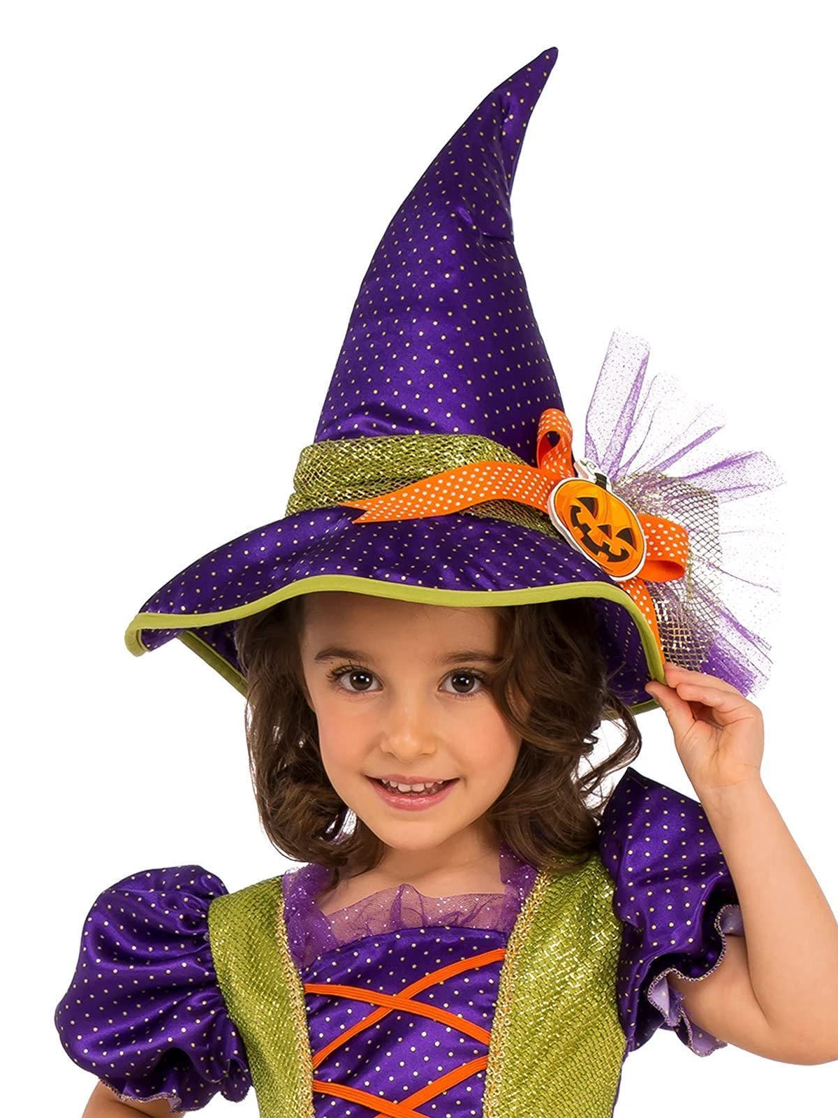 Rubie's Disfraz de bruja de calabaza para niños, pequeño