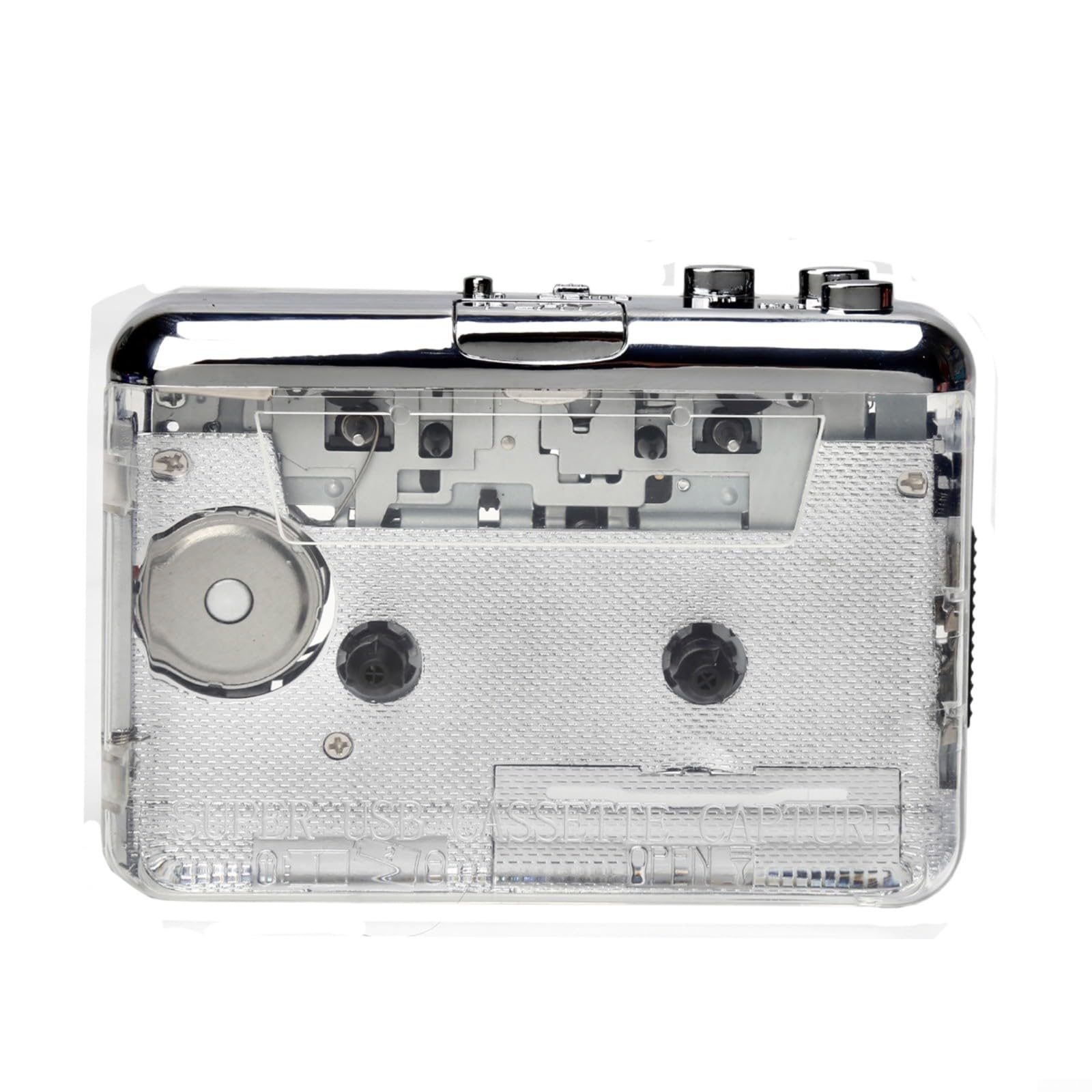 Reproductor de casete portátil para salvar tus cintas antiguas convirtiéndolas a audio MP3