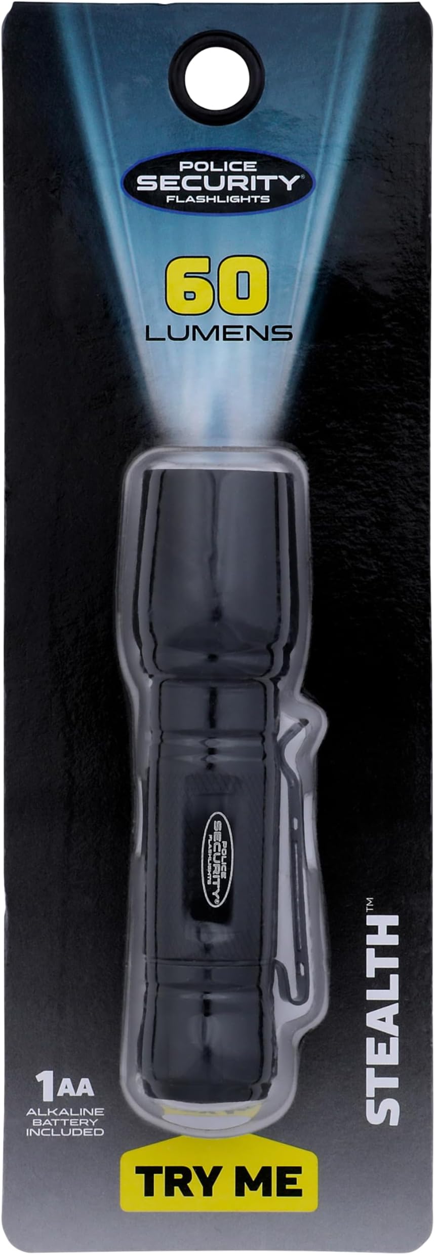 99748 STEALTH FLASHLIGHT 1AA 60 LUMENS BELT CLIP