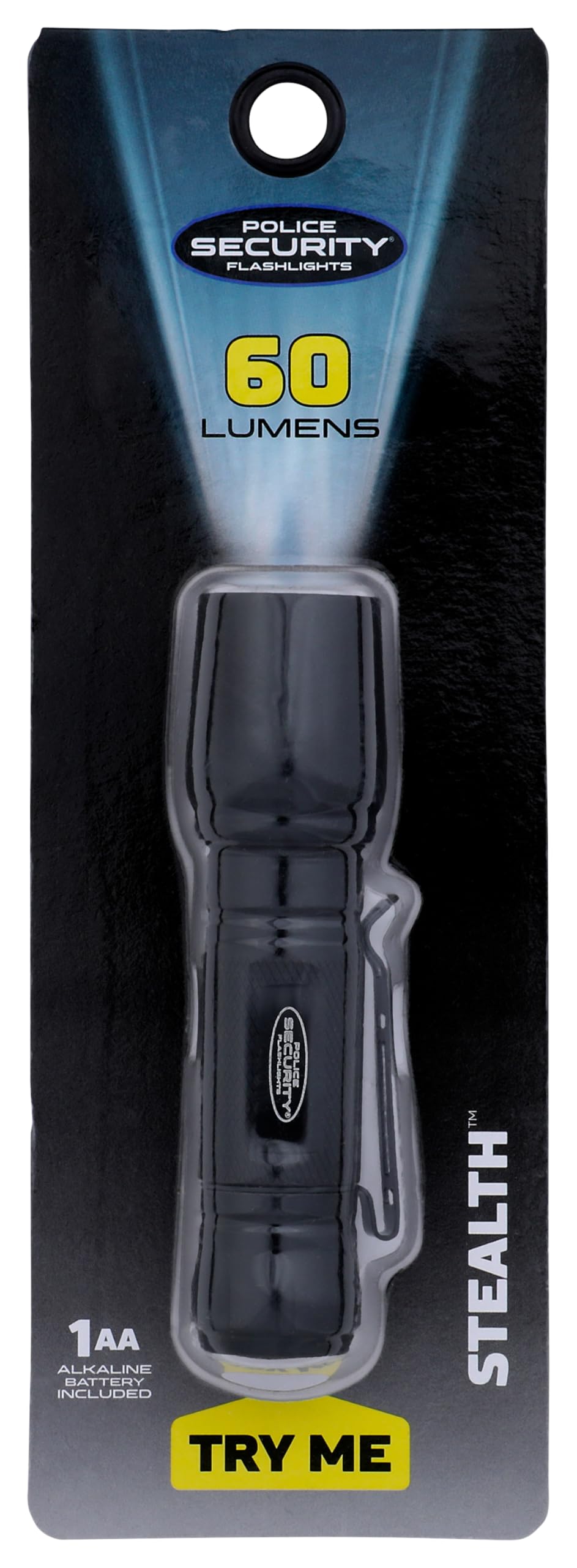 99748 STEALTH FLASHLIGHT 1AA 60 LUMENS BELT CLIP