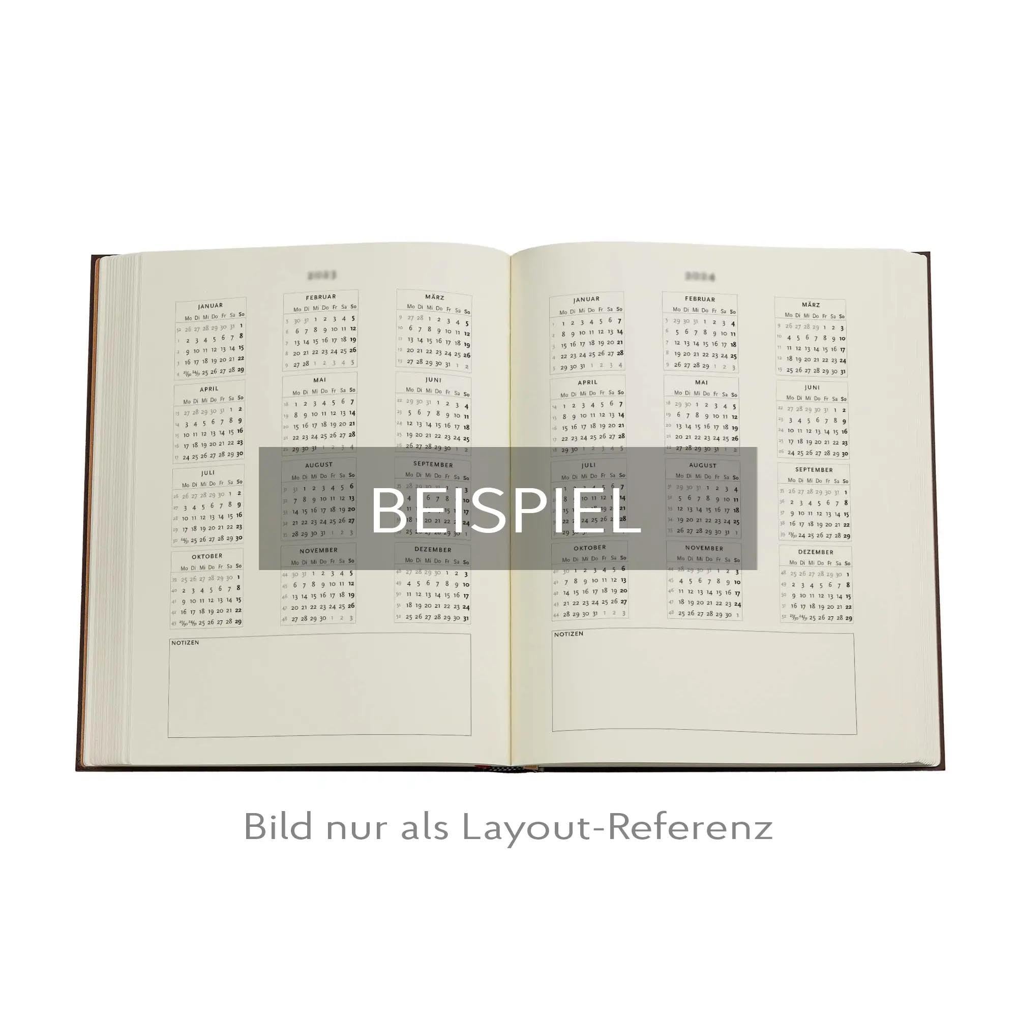 Paperblanks | 2026 Luxe Bleu | Design Luxueux | 12 Mois | Midi