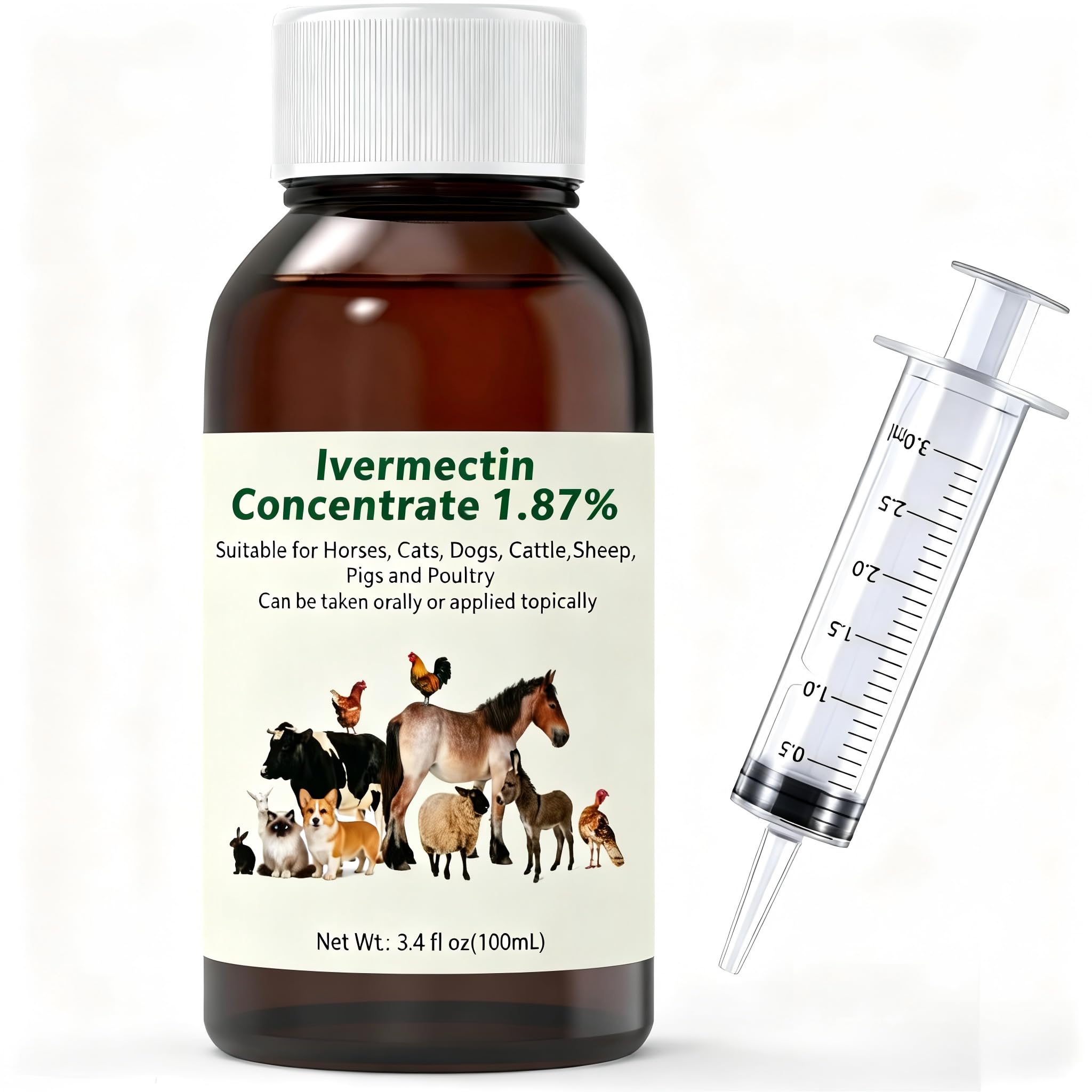 lvermect für Pferd, Pferd für Wurmex, 100 ml