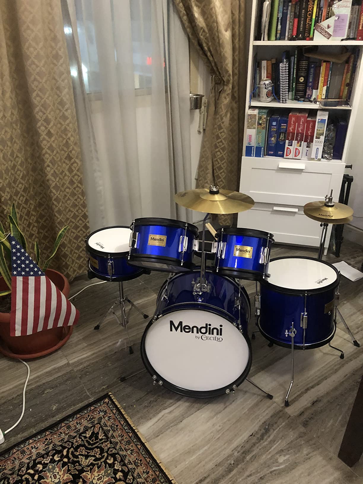 42/mo Finance Mendini By Cecilio Kids Drum Set Starter Drums Kit