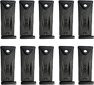 Fits for Mini Excavator Short Bucket Teeth w/ Pins X156 X156S P156 6716001 TX156X (10)