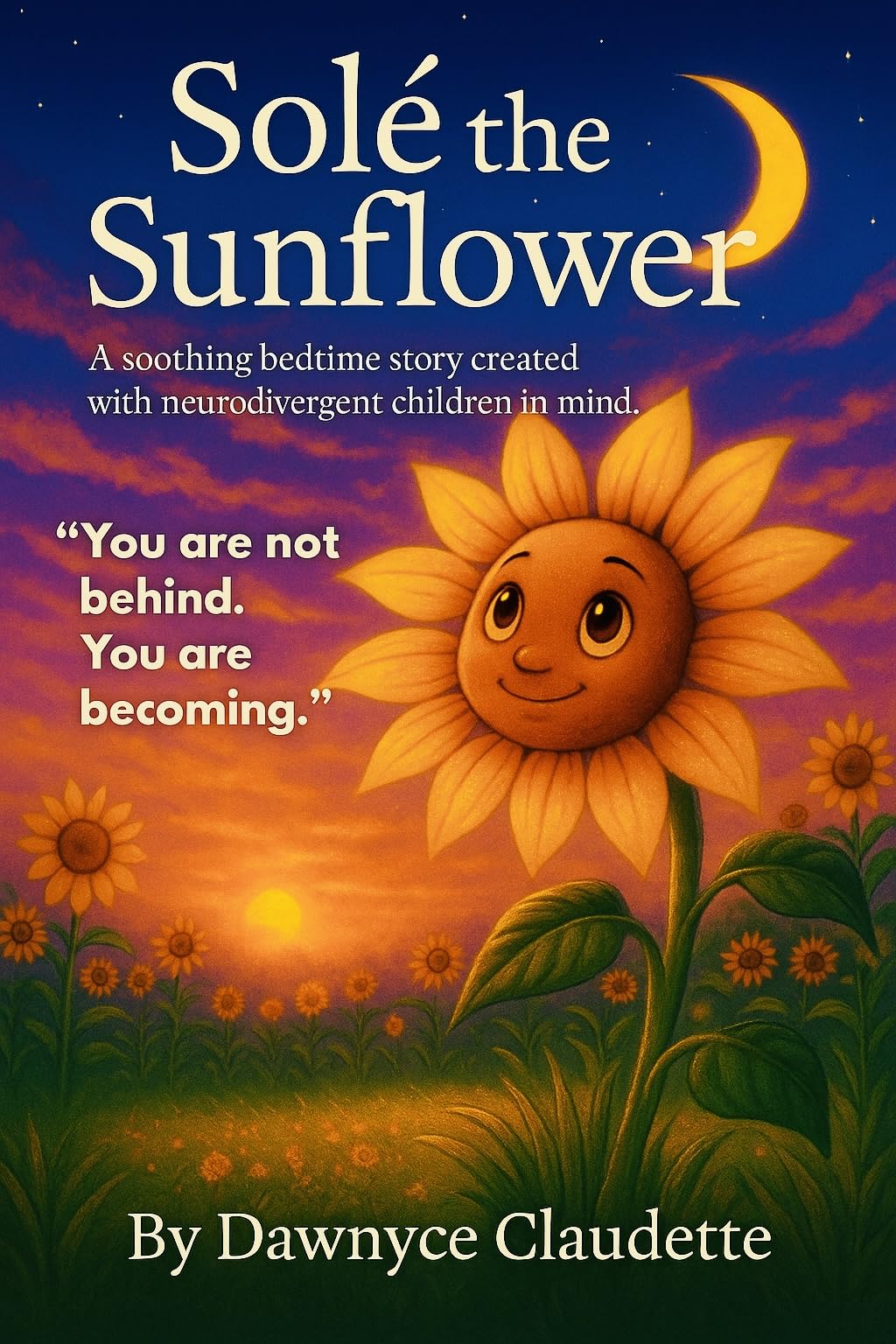 Solé the Sunflower: A soothing bedtime story created with neurodivergent children in mind.