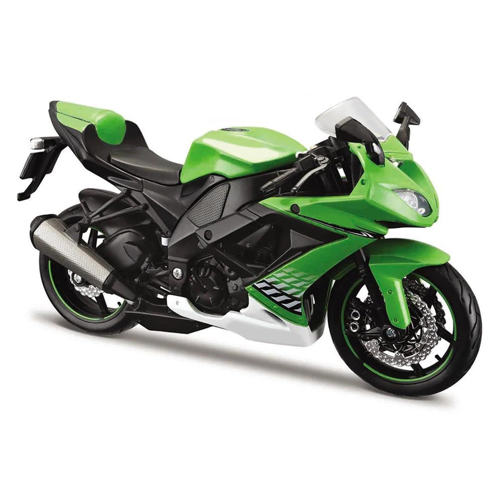 Modello in Scala per Kawasaki ZX10R 2010 1/12 Modellino di Moto in Metallo Pressofuso Moto da Collezione