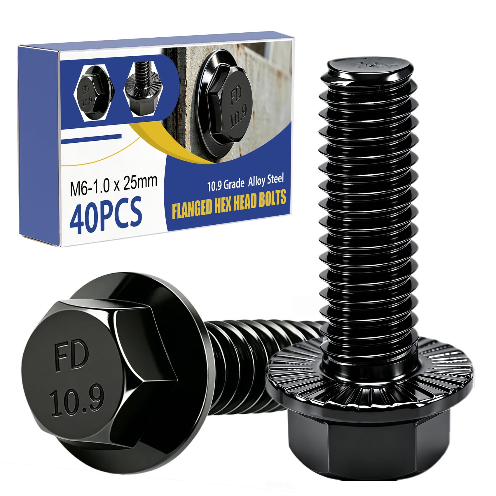 Metric Bolt & Nut Kit - 400 Piece Assortment -10