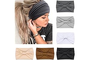 IVARYSS | 6-Pack Hobo Headbands for Women