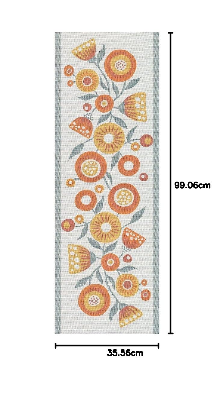 Ekelund - Tischläufer Solblomma 35x100 cm 100% Baumwolle