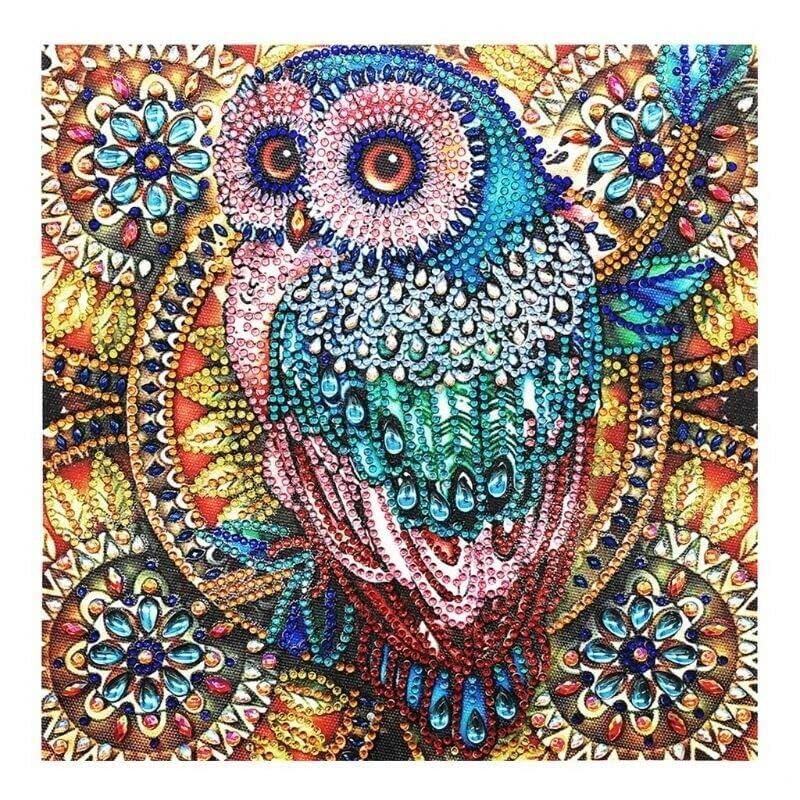 RICUVED Pendente Farfalla 5D Diamond Painting - Kit Fai Da Te Con Catena E Cristalli Speciali