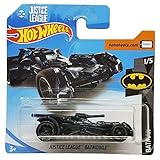 exposicion de autos hot wheels 2018 chile  Hot Wheels - Justice League Batmobile - Batman 1/5 - FJY86 - Short Card - DC - Mattel 2018