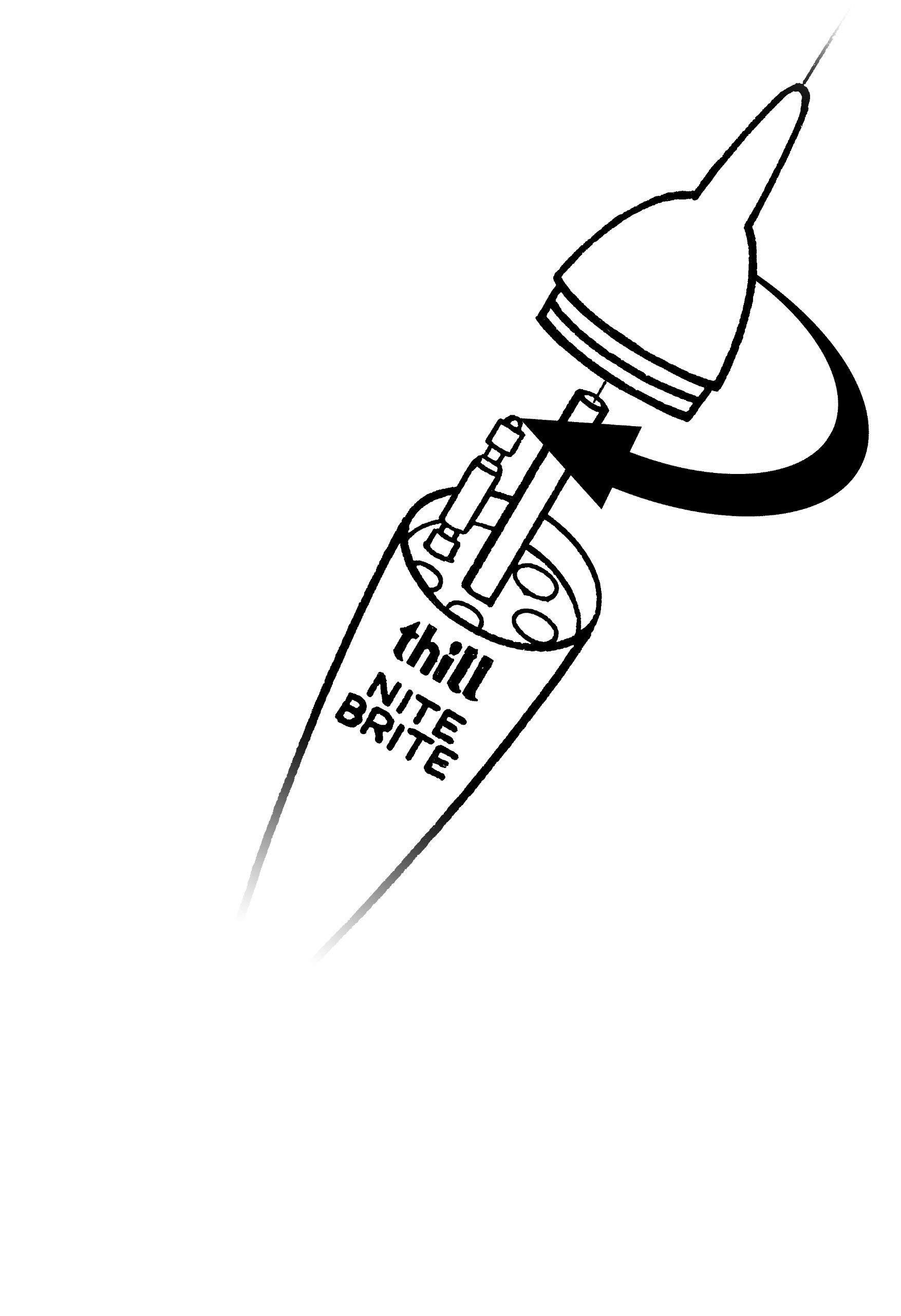 Thill Nite Brite Float (Red, 4)