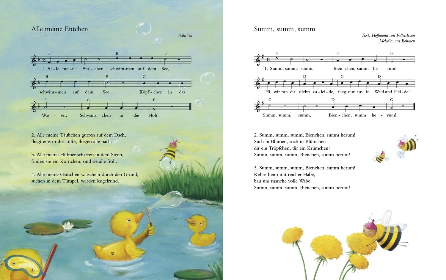 Die schönsten Lieder für Groß und Klein