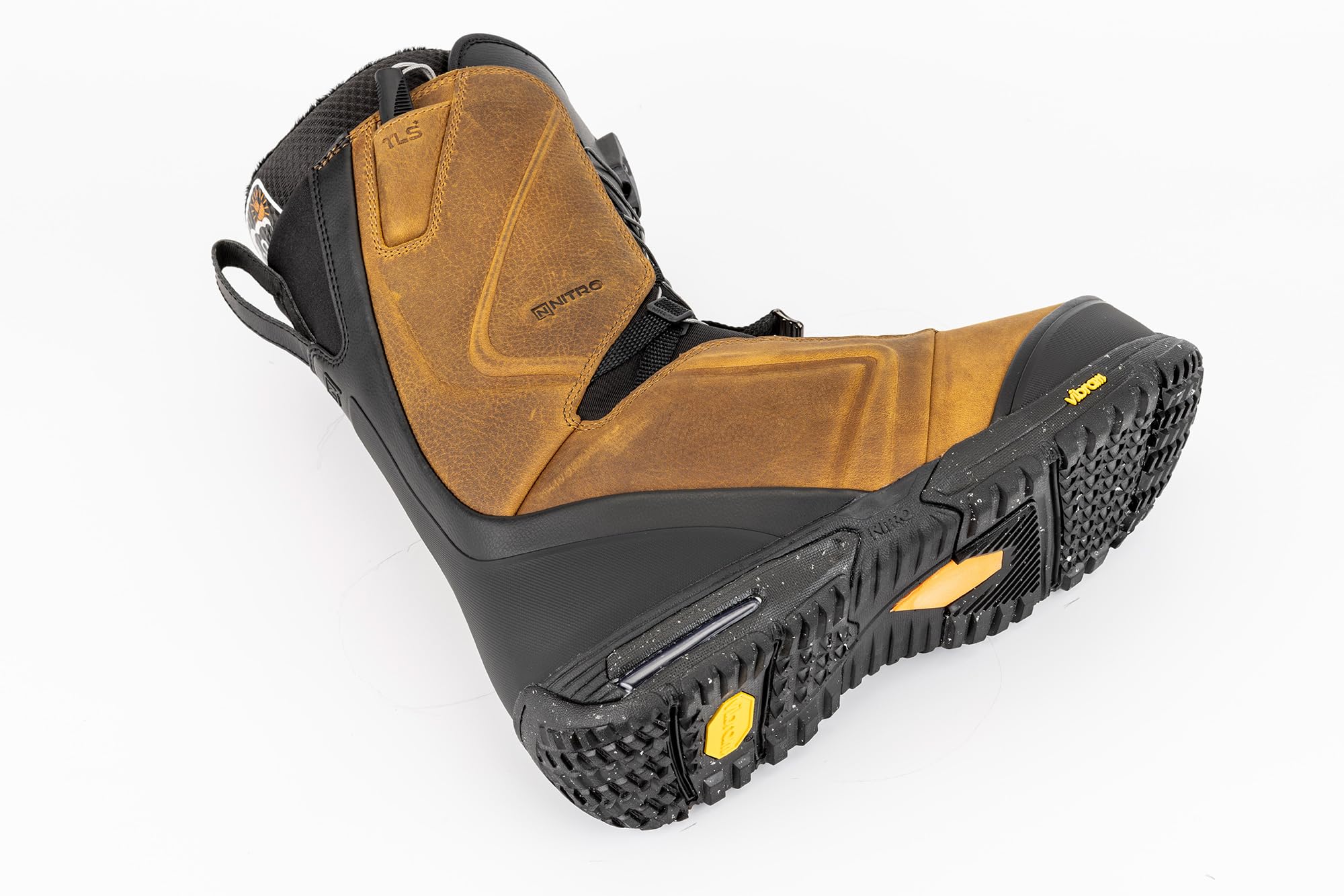 Nitro El Mejor TLS+ Bottes de Snowboard pour Hommes, Marron, 30.5