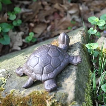 Esschert Design Cast Iron Decorative Turtle, Large
