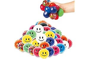 40 Pack Stress Balls Set for Ultimate Stress Relief and Fidget Fun