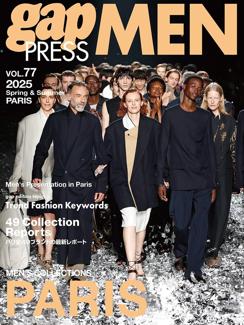 2025 S/S gap PRESS MEN vol.77 PARIS | gap編集部 |本 | 通販 | Amazon