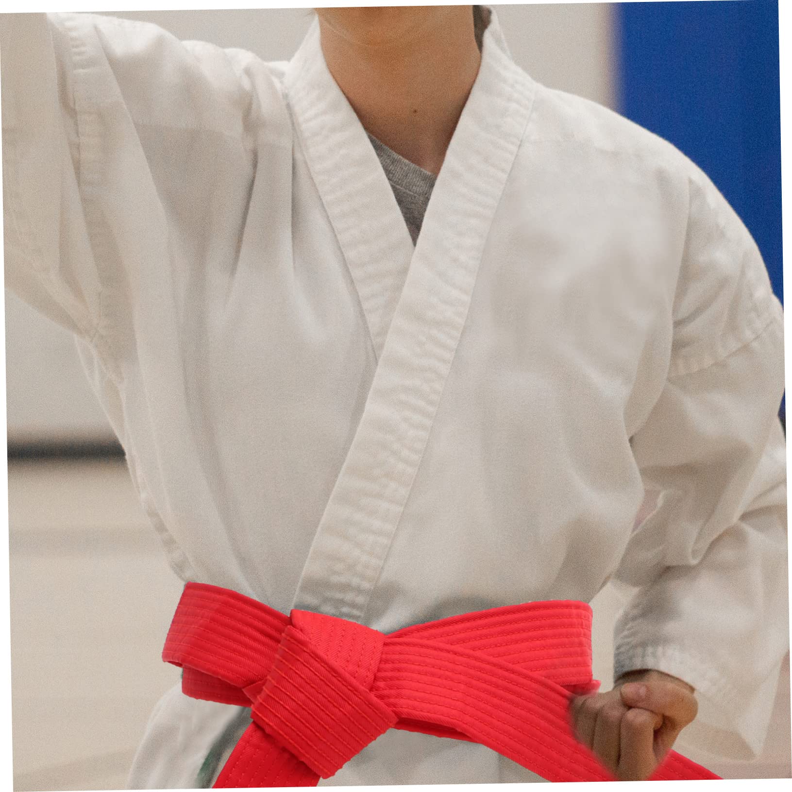 6 Pezzi Cintura di Karate in Cotone, Resistente all’Usura, Cuciture Robuste, Comoda per Allenamento Arti Marziali