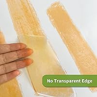 Vista 4 de Calcomanías de pared grandes bohemias con diseño de medio amanecer, para despegar y pegar, calcomanías de acuarela para pared de amanecer