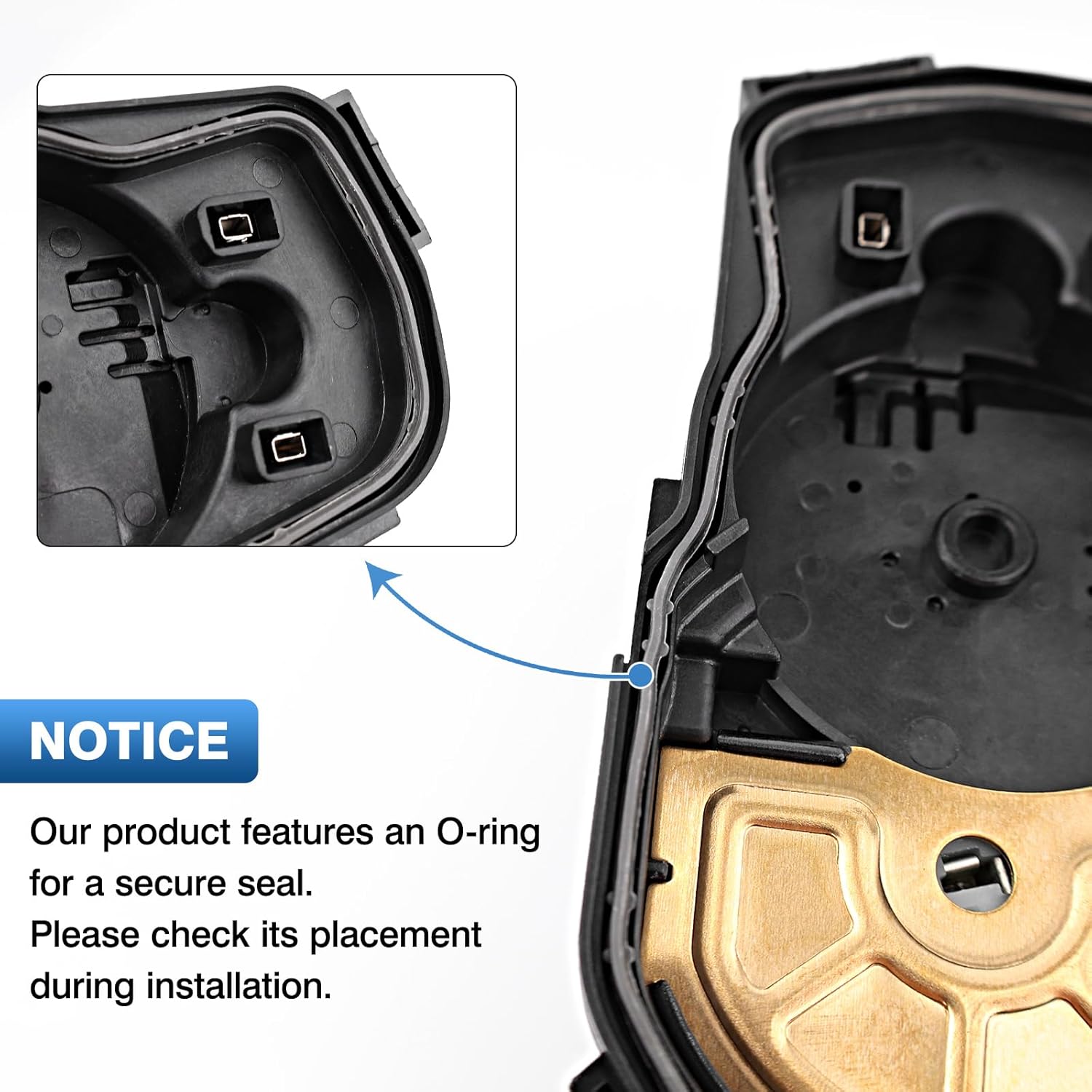 TOP-MAX TPS Throttle Position Sensor with Clips Fit for Chevy Avalanche Express Silverado Suburban Tahoe Malibu GMC Canyon Savana Sierra Yukon Cadillac Pontiac Saab Saturn Buick 19259452 TPS4270 TH445
