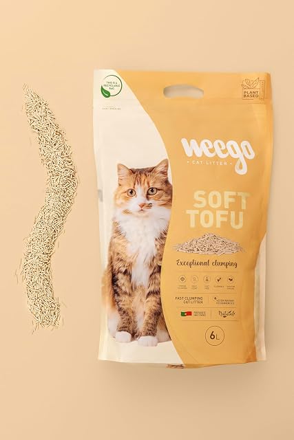 Foto 4 de 4 de Weego Cat Litter Soft Tofu 18L