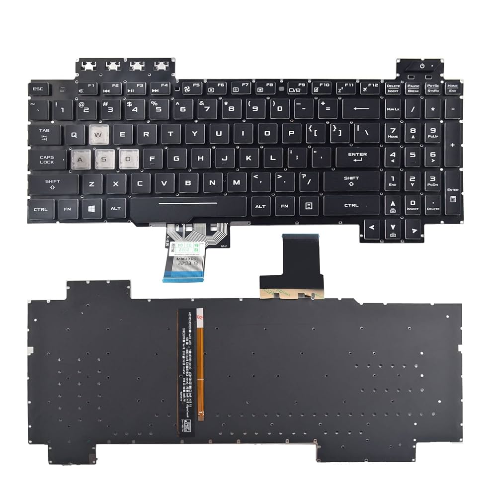 美品 ASUS TUF Gaming FX505DY 英字キー Amazon.com: New Keyboard for Asus TUF Gaming FX505DT FX505DU