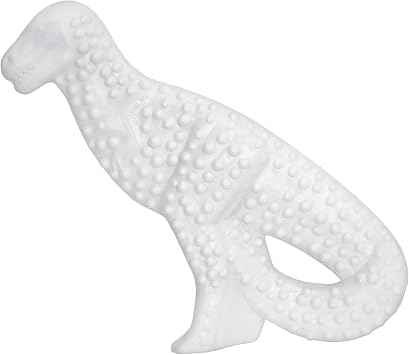 Nylabone Dental Dinosaur Power Chew Toy for Dogs, Dog Toys for Aggressive Chewers, Chicken Flavor, Small - Up to 25 lbs, 1 Count