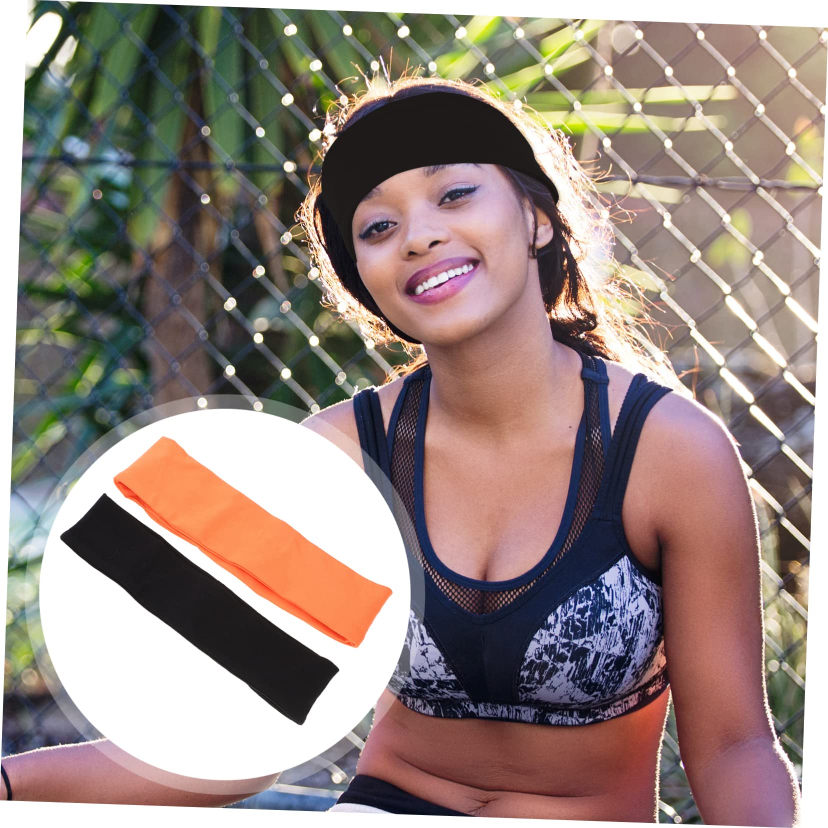 Kisangel 6 Diademas Deportivas Que Absorben La Humedad Diademas De Limpieza Facial Diademas De Entrenamiento Diadema Antideslizante Envoltura para La Cabeza Gimnasio Sudor Yoga