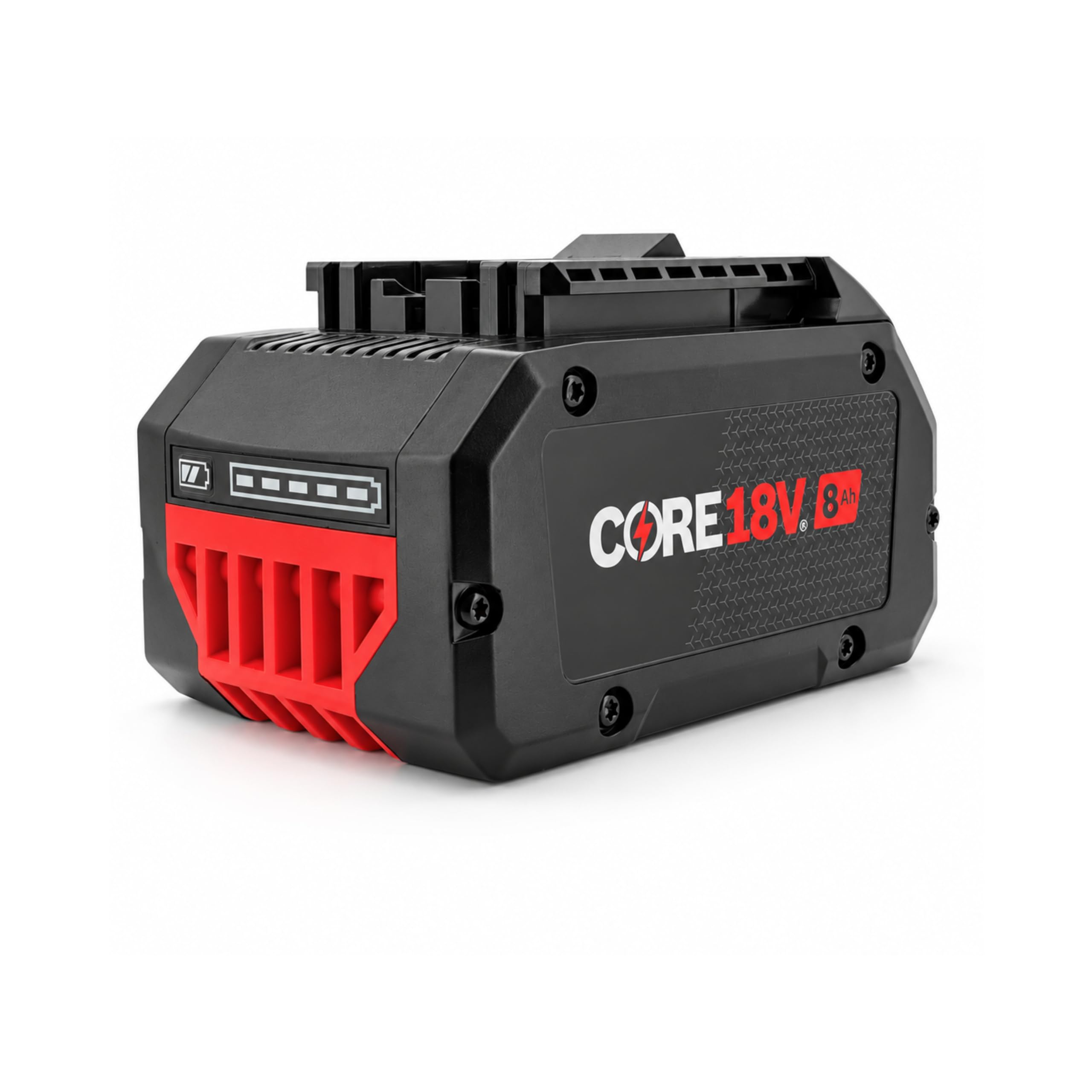 Batería 18V 8.0Ah Compatible con Bosch Professional 18V Pro Core - Batería de repuesto Li-ION 144Wh con indicador LED