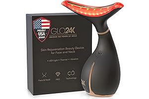 GLO24K Red Light Beauty Device for Face and Neck
