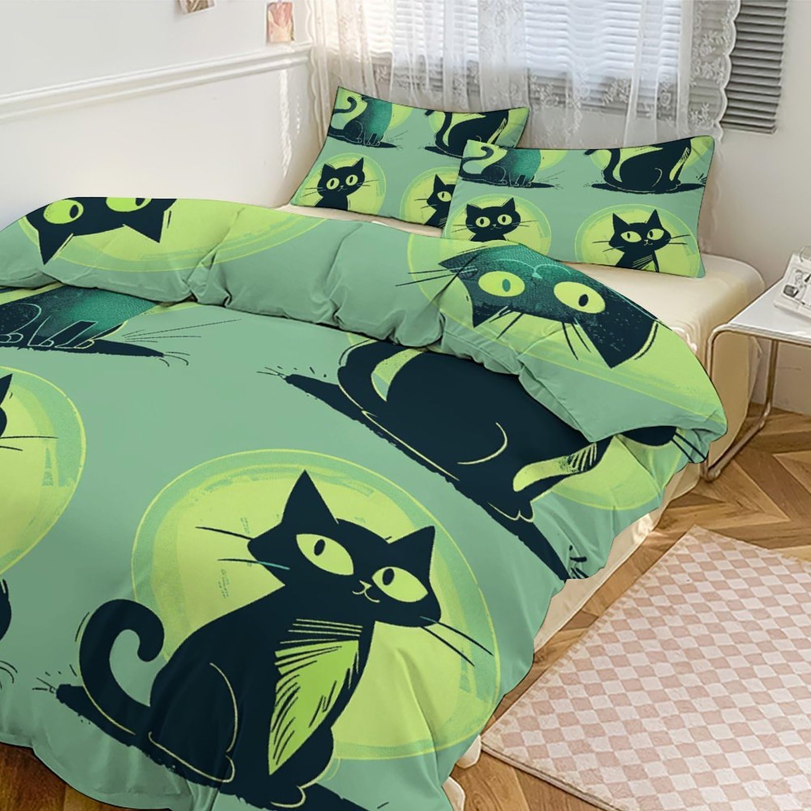 Housse de couette grand lit colorée pour illuminer vos réveils en douceur
