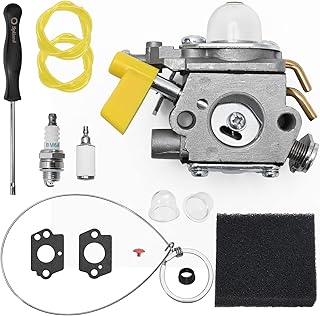 C1U-H60 Carburetor Kit Replacement for Zama Homelite Ryobi 26cc 30cc Trimmer 308054003 3074504 985624001